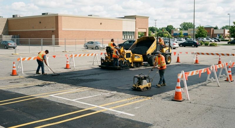 Church Parking Lot Repair in Hilton Head Island, SC