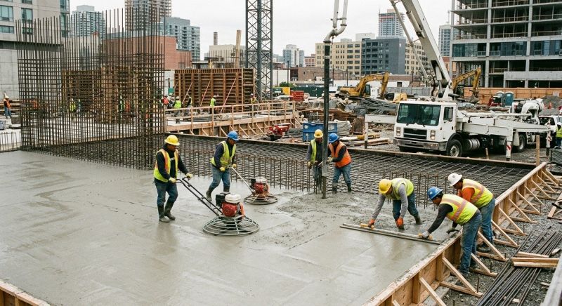 Commercial Slab Construction in Littleton, CO