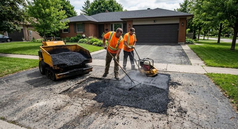 Driveway Asphalt Repair in Savannah, GA