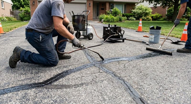 Driveway Paving Repair in Little Rock, AR