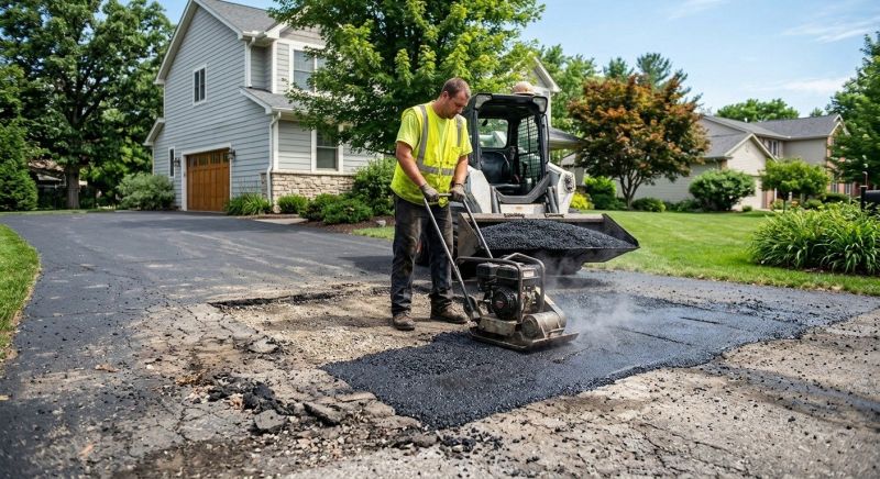 Residential Blacktop Repair in Little Rock, AR