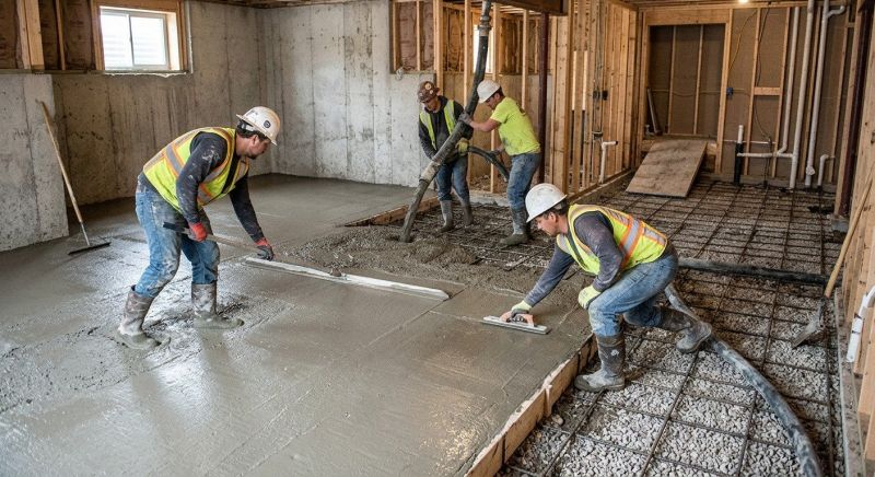 Basement Concrete Pouring in Fort Wayne, IN
