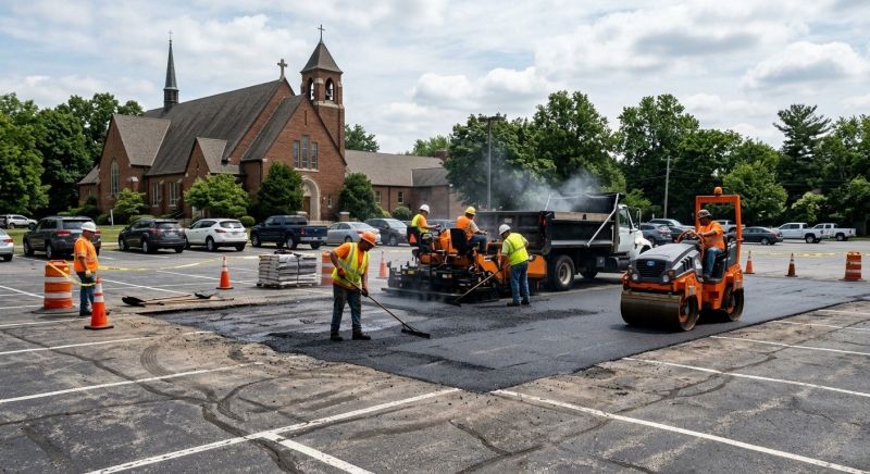 Church Parking Lot Repair in San Diego, CA
