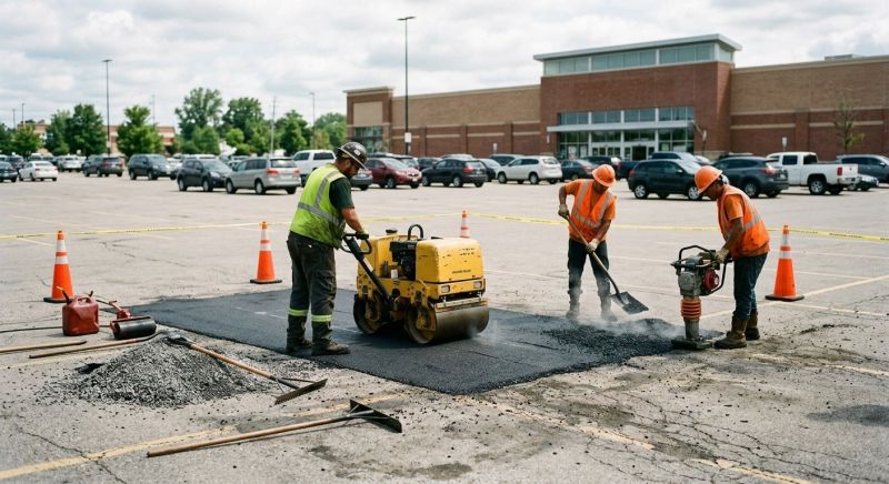 Commercial Asphalt Repair in Orange County, CA