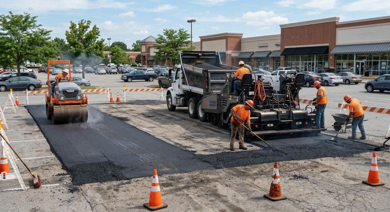 Commercial Paving Repair in Los Angeles, CA