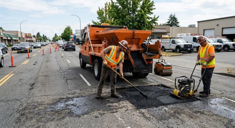 Commercial Pothole Repair in Hilton Head Island, SC