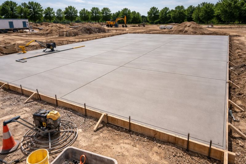Commercial Slab Construction in Winston Salem, NC