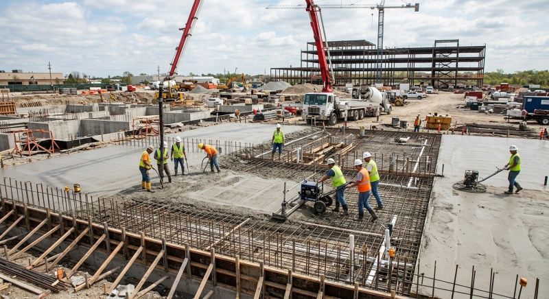 Commercial Slab Construction in Fort Collins, CO