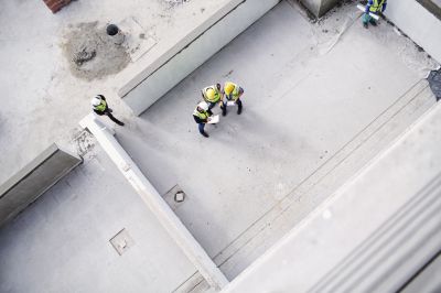Commercial Slab Construction in West Des Moines, IA