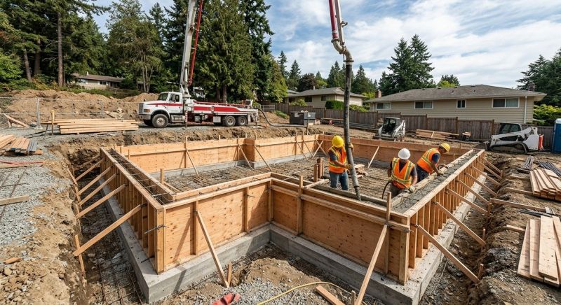 Concrete Foundation Installation in Fort Wayne, IN