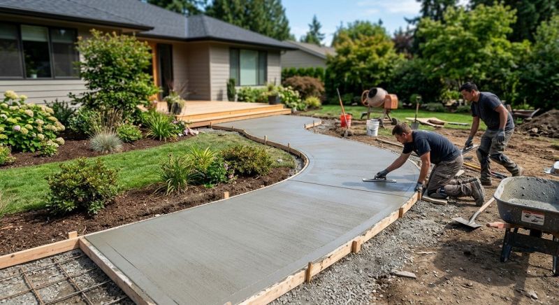 Concrete Path Installation in Salt Lake City, UT