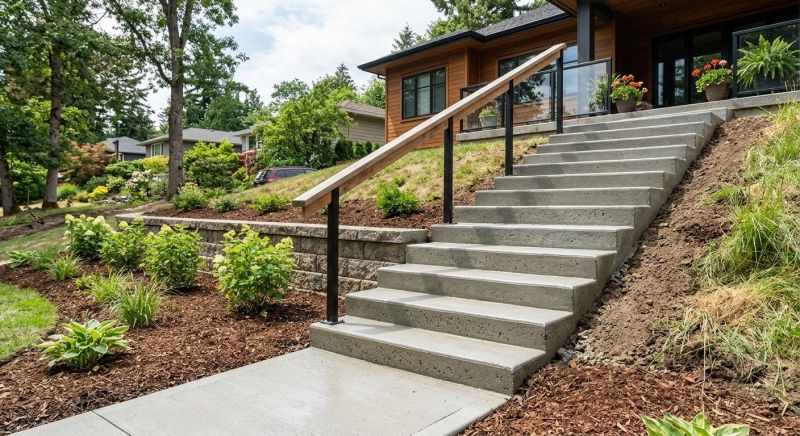 Concrete Stairs Construction in Salt Lake City, UT