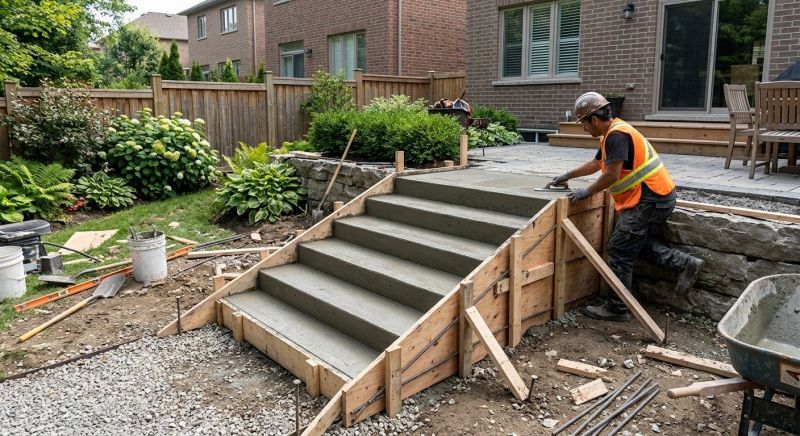 Concrete Steps Replacement in Sacramento, CA