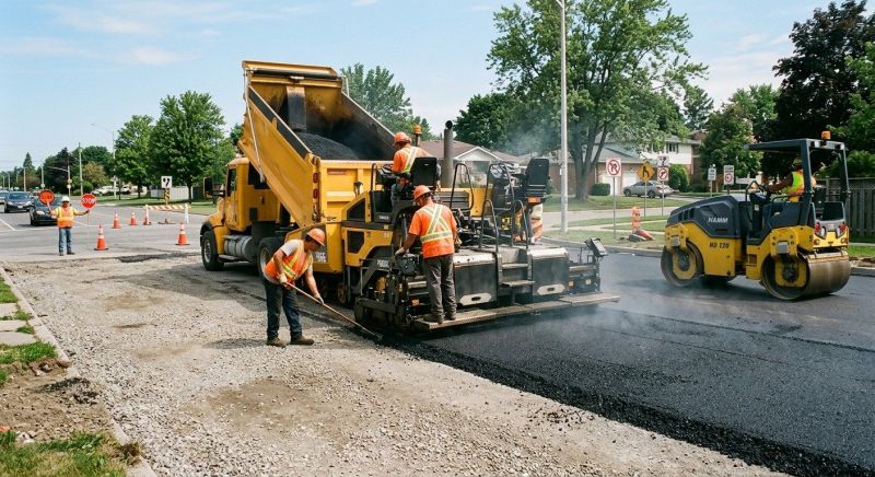 Industrial Asphalt Paving in Orange County, CA