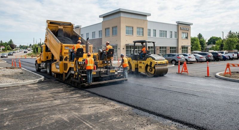 Parking Lot Paving in Little Rock, AR