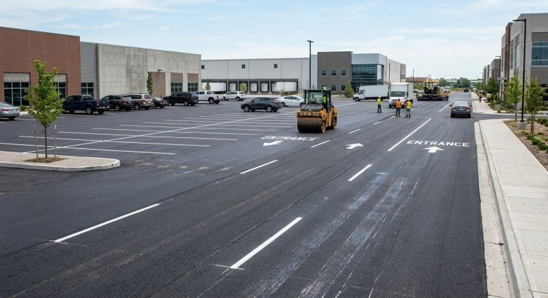 Parking Lot Paving in Little Rock, AR