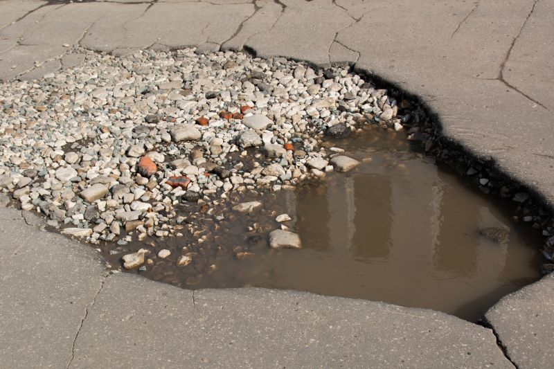 Size of the Pothole