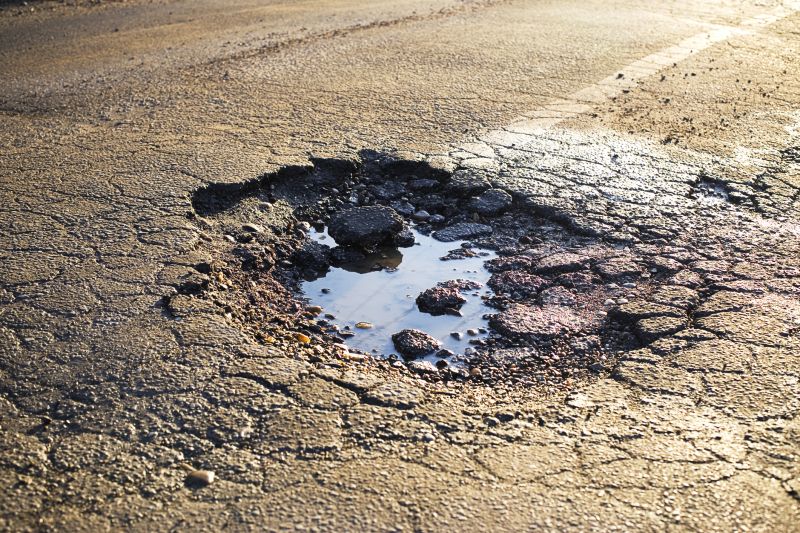 Pothole Before Repair