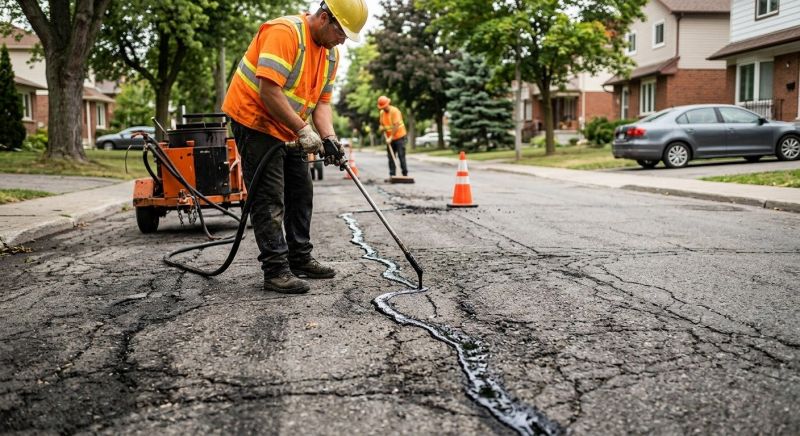 Road Crack Repair in Orange County, CA