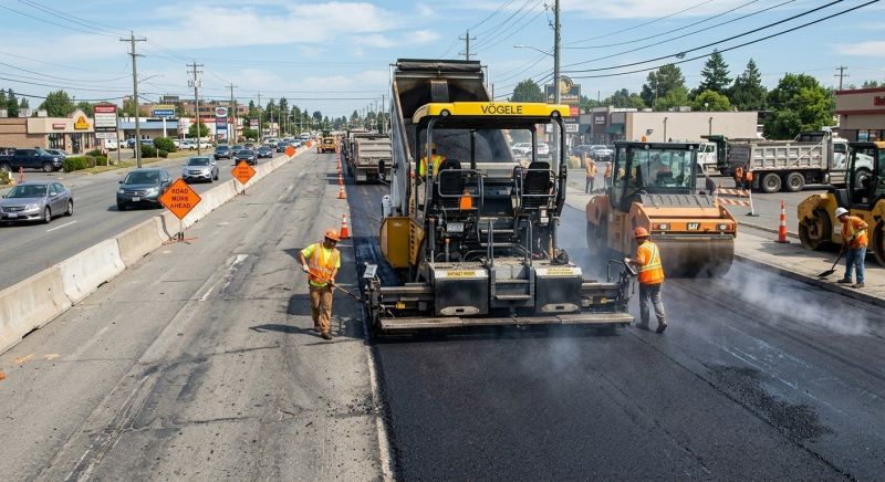 Road Resurfacing in Little Rock, AR