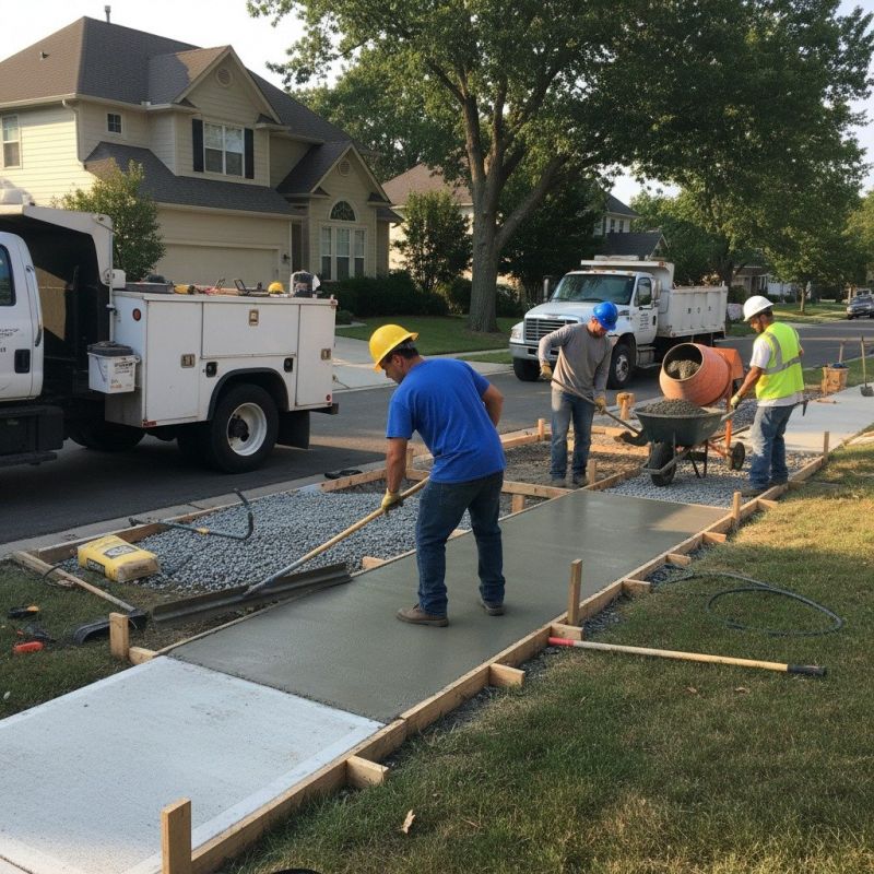 Walkway Pouring in Fort Collins, CO